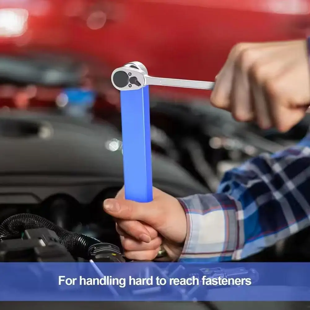 

Удлиненный многофункциональный универсальный регулируемый удлинитель Двусторонний храповой ключ Двухцелевой трудосберегающий ключ extensi P3Y6