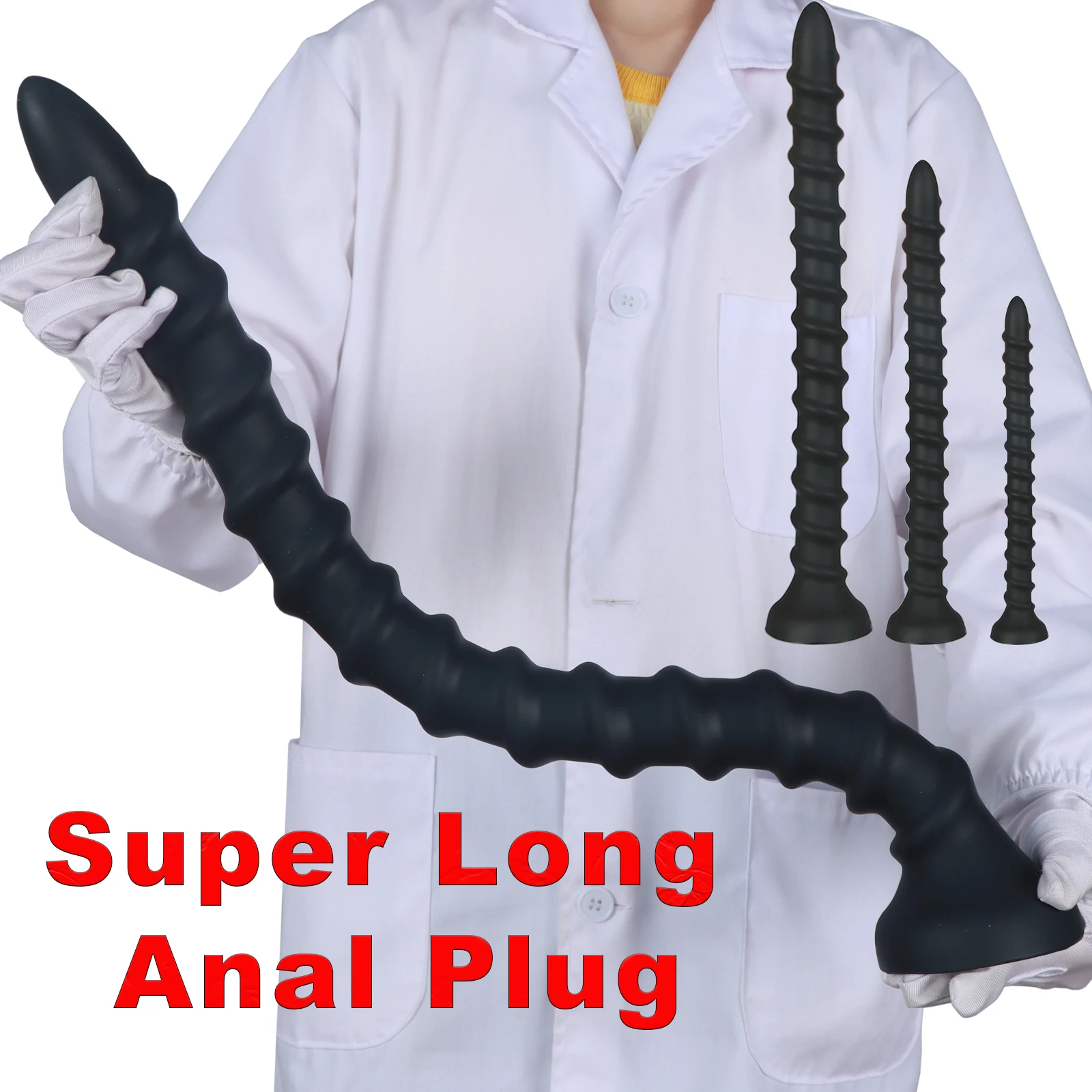 طويل ضخم المكونات الشرج دوامة كبيرة طويلة بعقب المكونات الجنس لعب الكبار للنساء الرجال مثلي الجنس كبير الشرج دسار التدريب موسع موسع المقابس #1