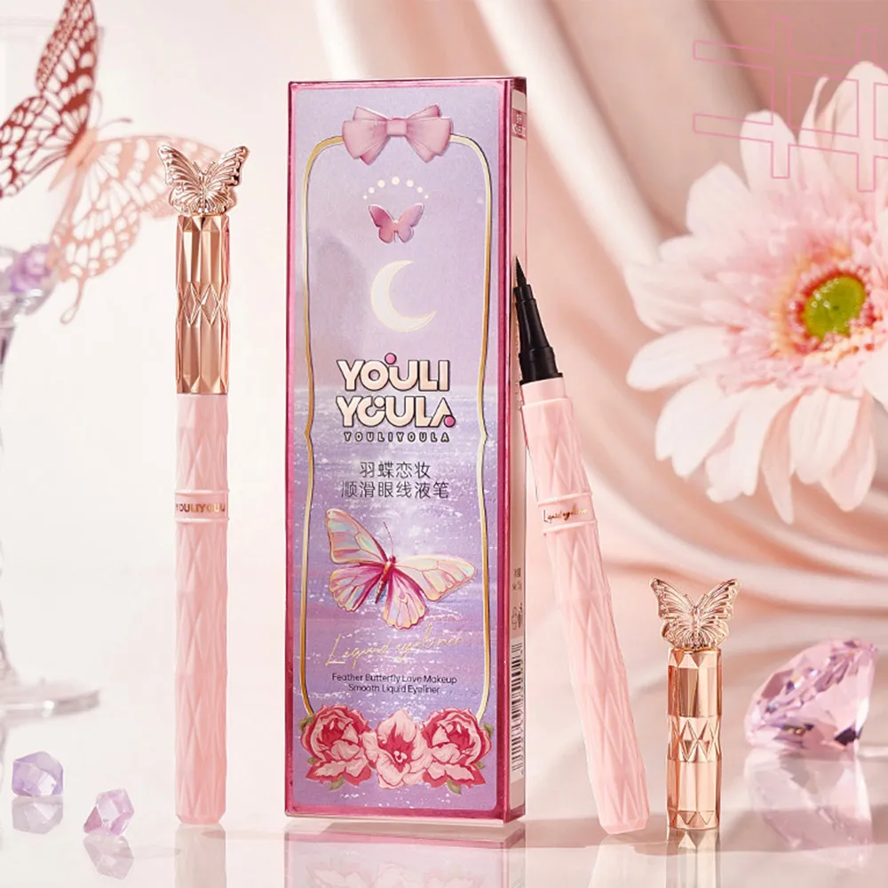 

Черная тушь для ресниц Flower Knows, удлиняющая ресницы, дополнительный объем, долговечная водостойкая помада, быстросохнущая женская тушь для макияжа