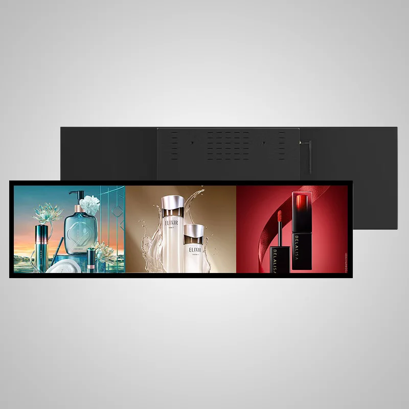 

OEM-бар ЖК-дисплей Цифровая полка Экран панели 4K Android Этикетка панели Ультра широкая