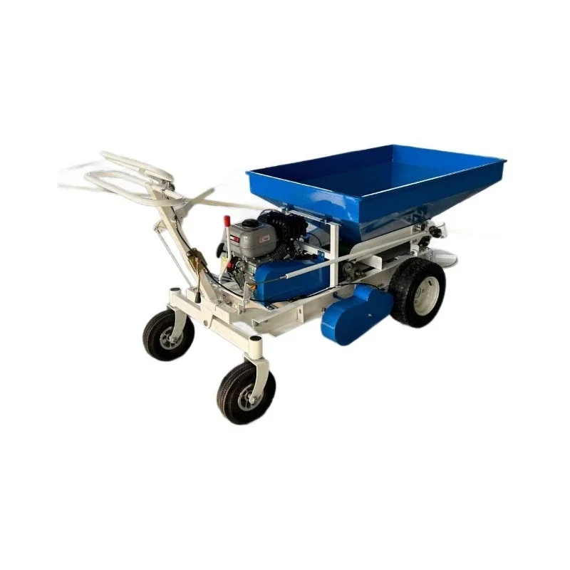 Automatic hand-held spreader, small fuel spreader