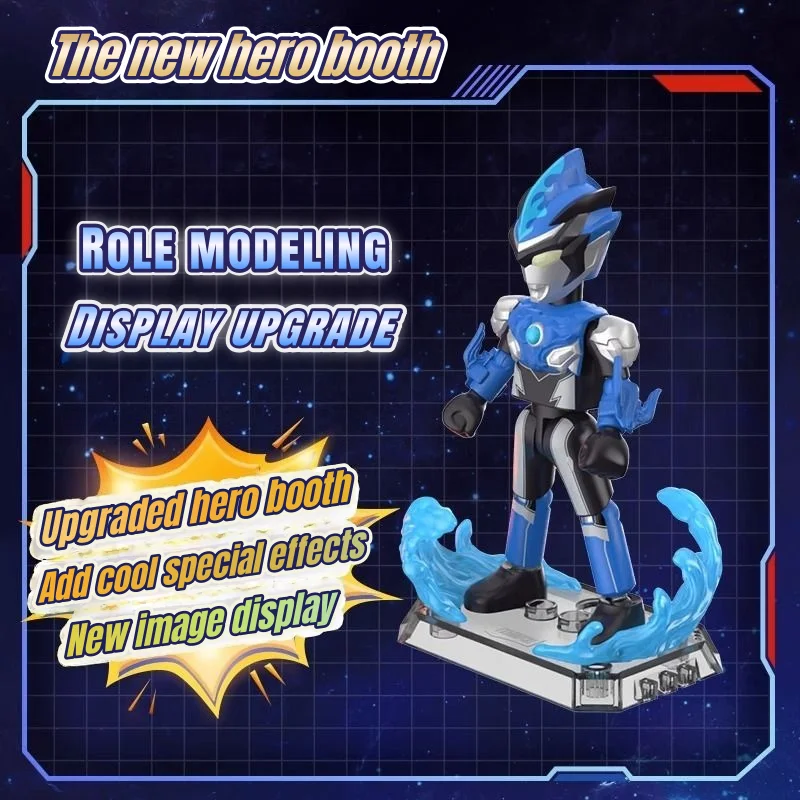 BLOKEE Building Blocks Ultraman Shining Version 5 Ultraman Ginga Super Zetton Luminous Assembled Model Movable Ornaments Gifts