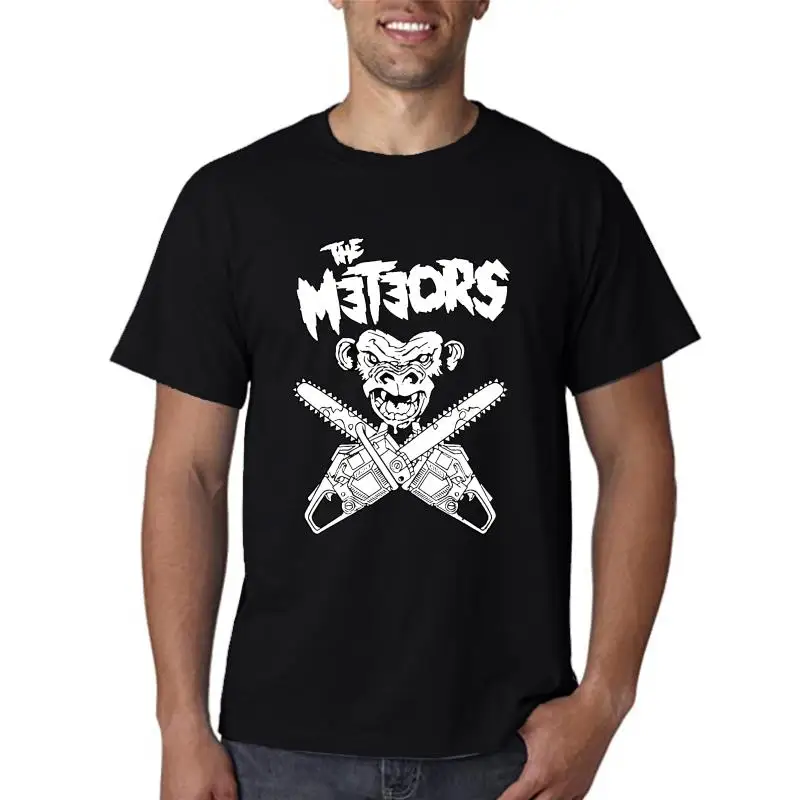 The Meteors-This evil things Mad Sin,Demented are go,Klingonz,Psychobilly,Rockab customize tee shirt