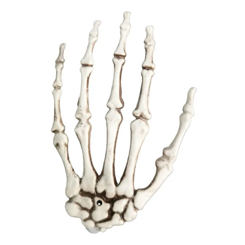 Halloween Skeleton Hands For Home Skeleton Hand Ornament Simple Design Plastic Hand Claw Humanoid Skeleton Decoration Exquisite