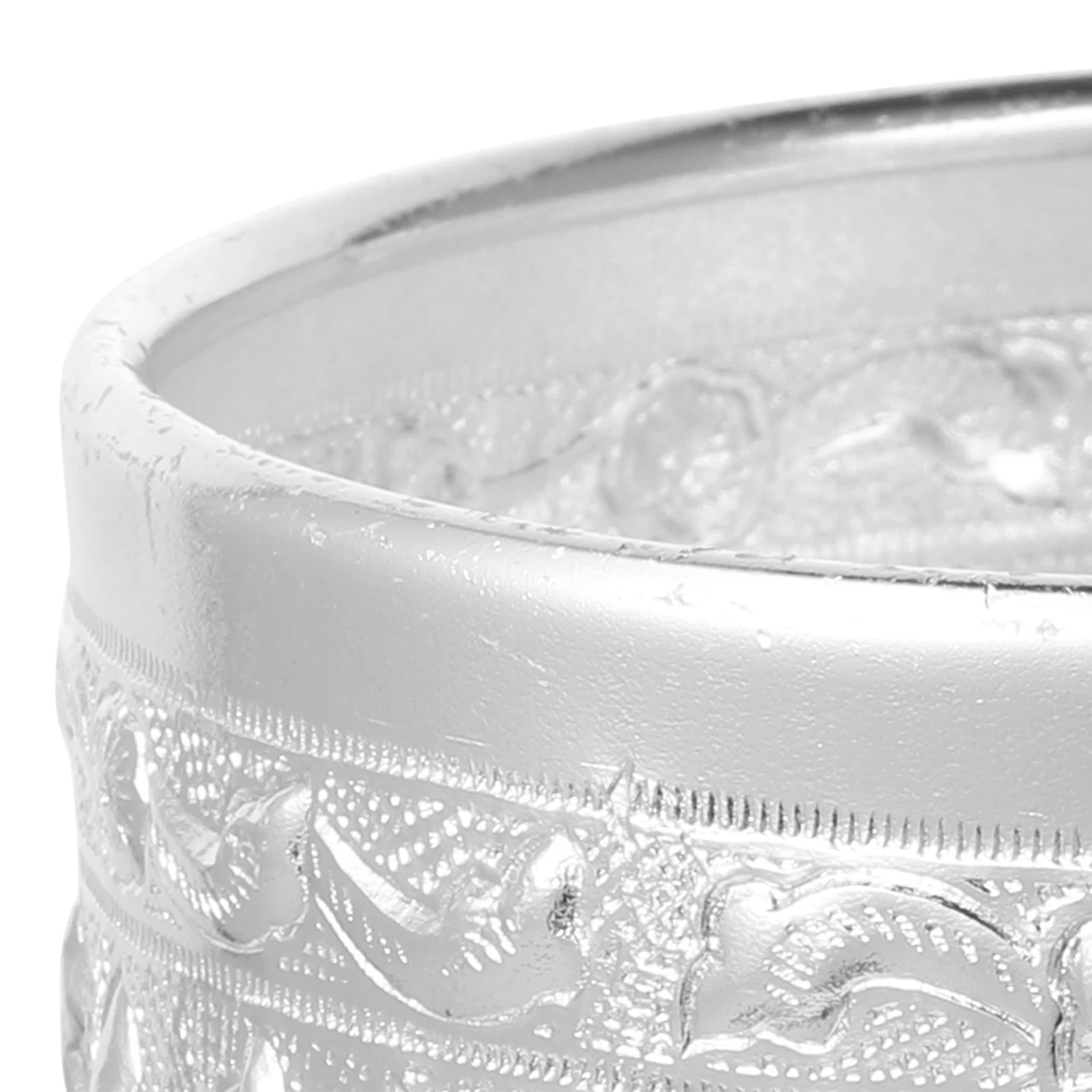 

Thai Tin Small Carved Water Offering Bowl For Massage Essential Oil Storage Decorative Vintage Silver Serving Bowl For Salon