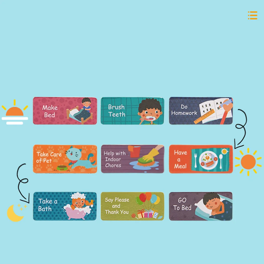 

Kids Educational Magnetic Responsibility Chart Playboard Baby Behavior Record Board Self-Discipline Self-Esteem