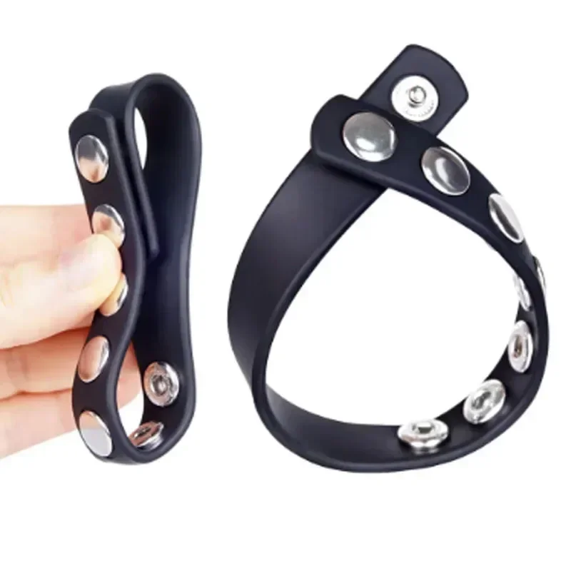 Adjustable Cock Ring For Men Penis Stimuation Ring Ejaculation Delay Cockring Bondage Strap Sex Goods Sexshop penis ring 2