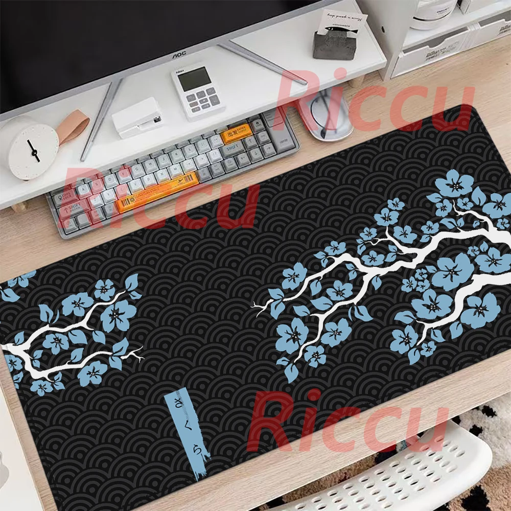 

Many people like it Sakura electronic sports Keyboard Exquisite lock edge Extended 400x900 Office XXL size protection Mouse pad