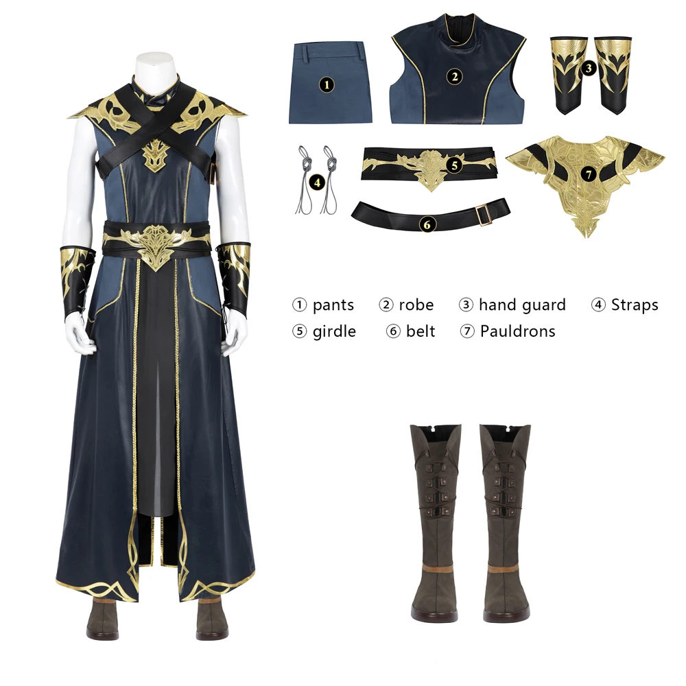 New Game BG 3 The Dark Urge Cosplay Baldur Urgr Robe Outfit  Are Sold Man Comic Con Costumes