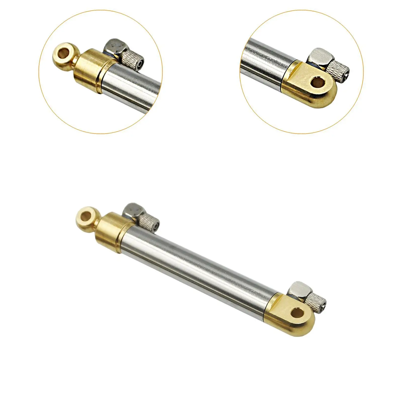 

Sturdy Stainless Steel RC Model Mini Hydraulic Cylinder Premium Spare Part for Dump Truck Model