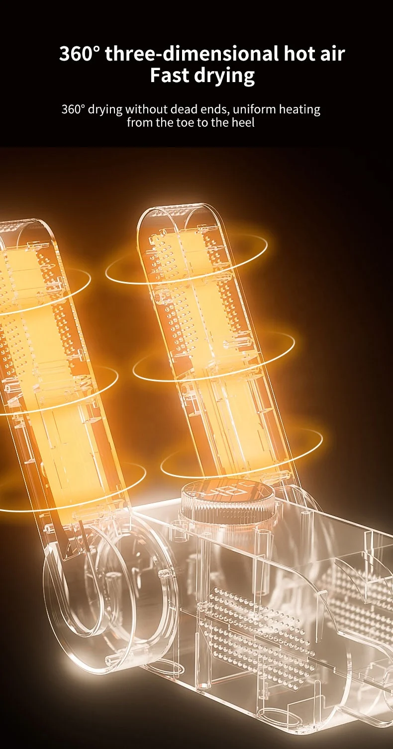AC220-240V 신발 건조기 빠른 건조기 히터 탈취기, 부츠 건조기, 발 온열 히터, 50-60HZ, 150W