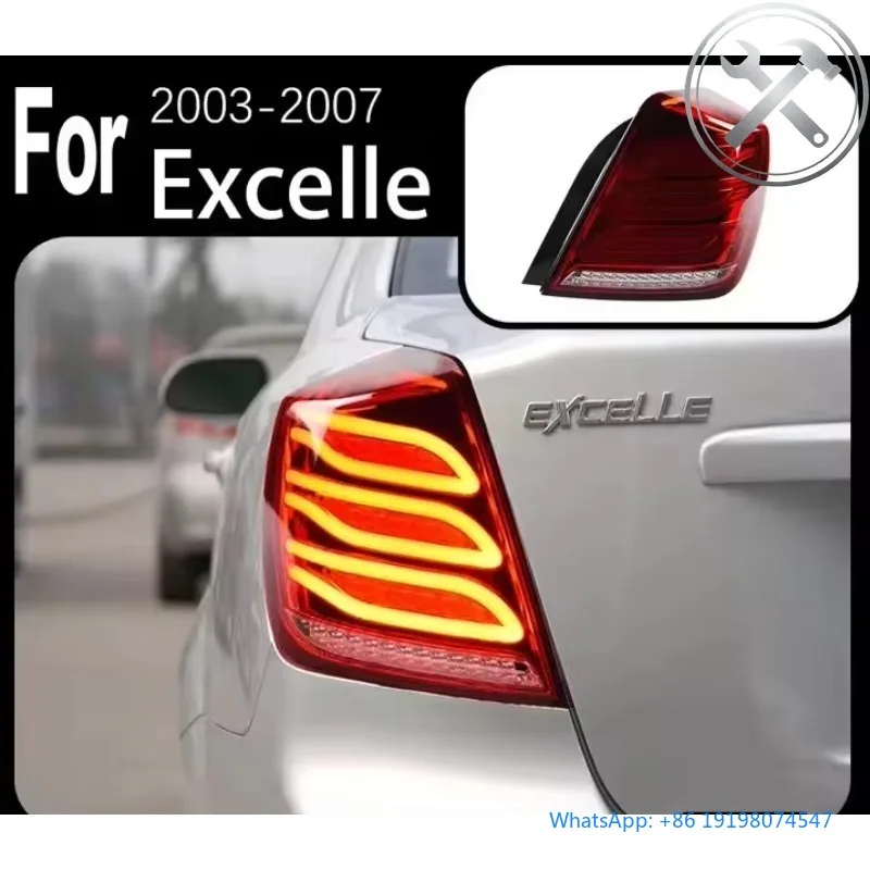 

High Quality 6000K 12V Full LED DRL Fog Rear Parking Lights Assembly Clear Lens Body Kit For Compact Sedan Waterproof Auto Parts