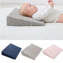 Wedge bed pillow with memory foam top Baby anti vomit slope pillow Sleep well Baby body support anti vomit bed