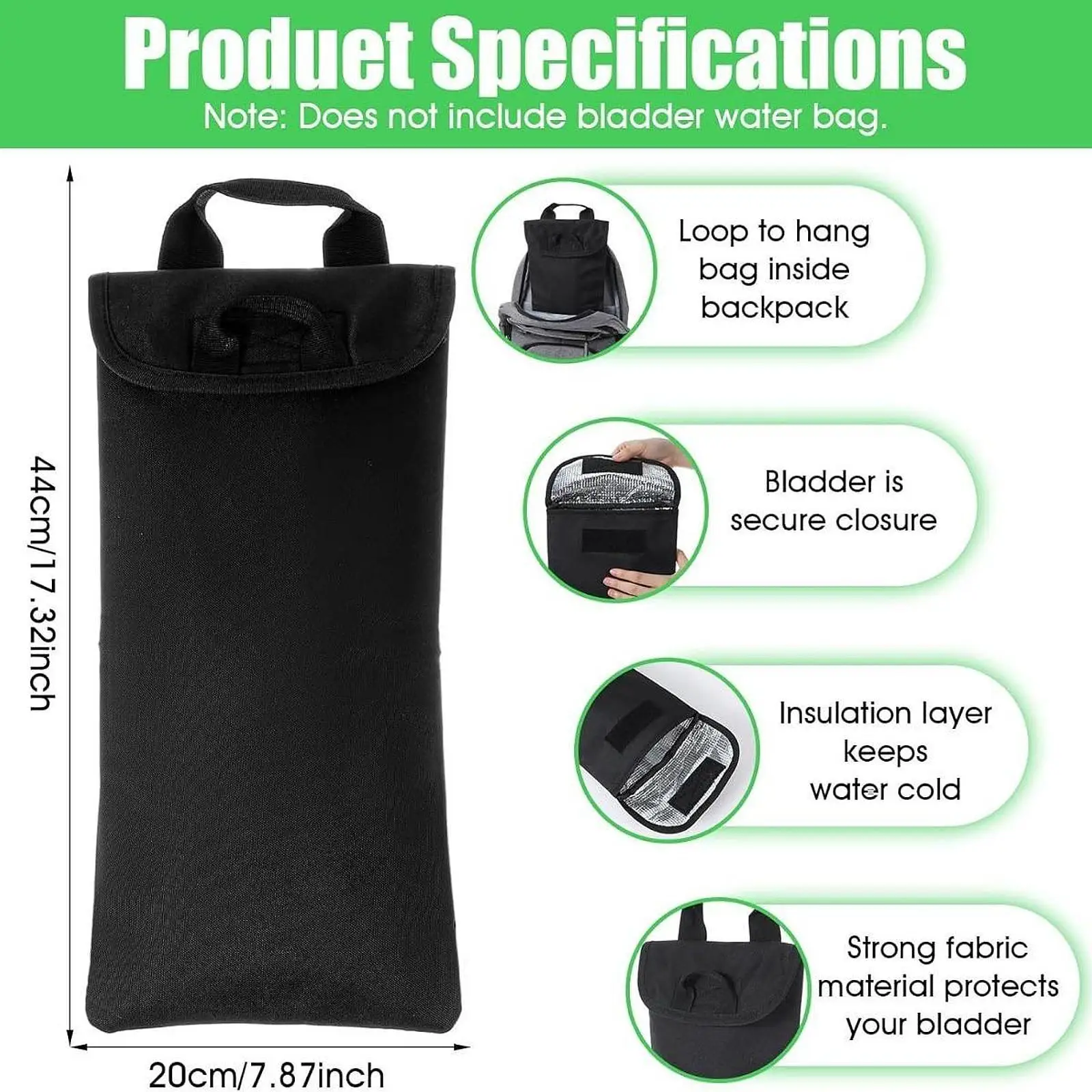 حقيبة حرارية لحقيبة المياه معزولة لحقيبة الظهر للتجديف بالكاياك