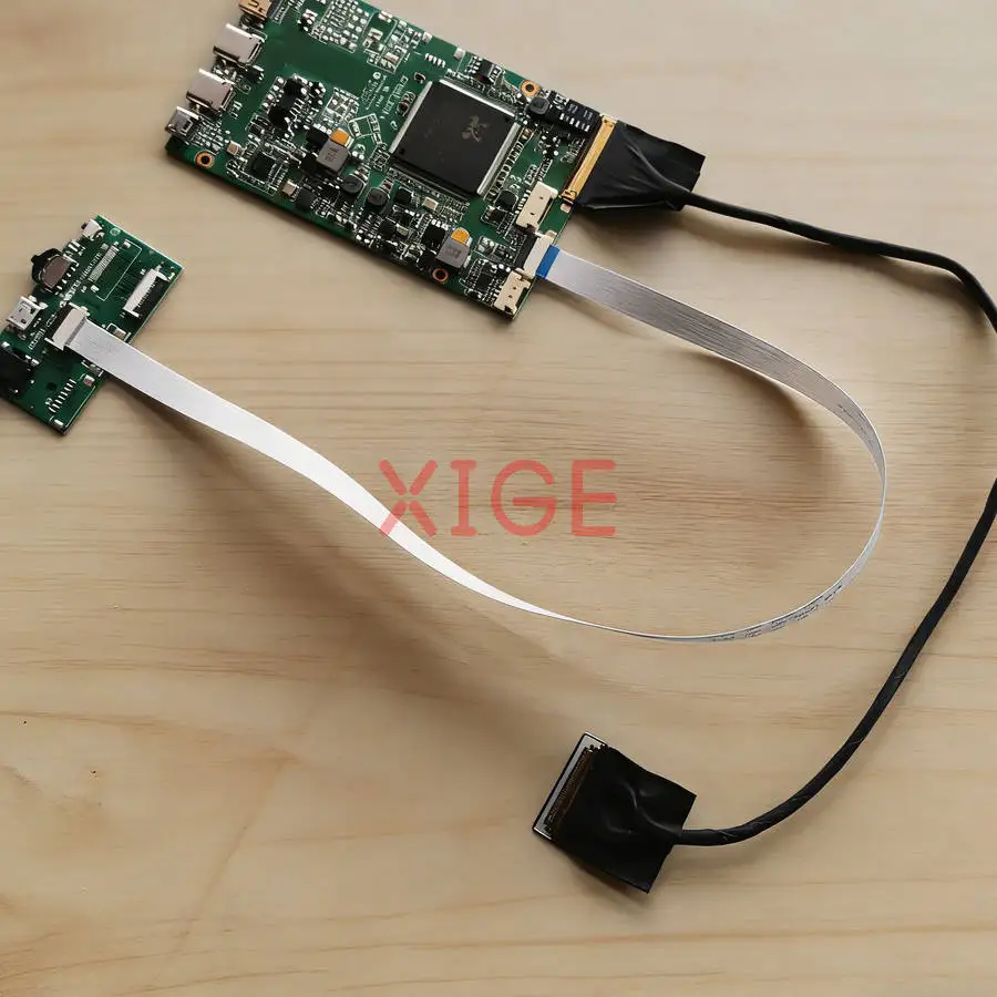 

Плата контроллера 4K, совместимая с B173QTN01 TV133QHM NE156QHM B140QAN01, для дисплеев 2560*1440 2560x1440, 40-контактный EDP USB-C 3.0 Mini-HDMI, набор для самостоятельной сборки