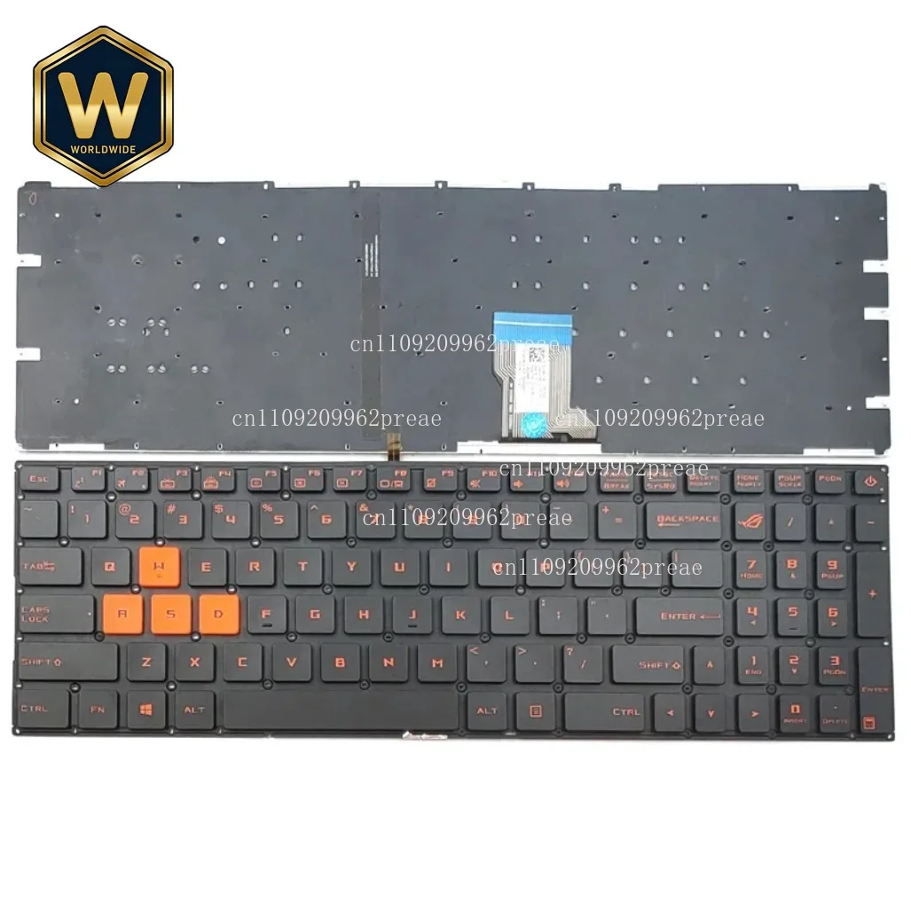 S For Asus ROG Strix GL502/GL502VM/GL502VM-DB71/GL502VM-DS74/GL502VS/GL502VY/GL502VY-DS71 Series Laptop Backlit Keyboard