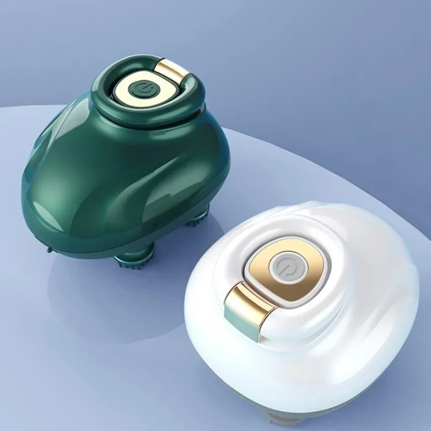 Portable Head Scratcher for Hair Growth Deep Clean and Stress Relax Electric Scalp Massager Head Massager Vibration Handheld