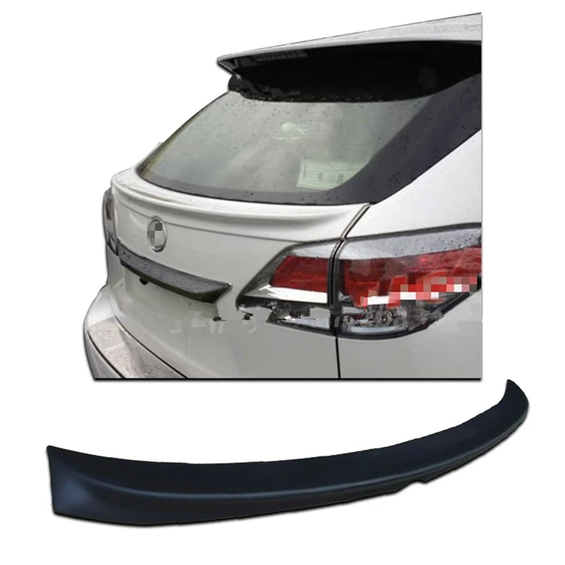 For Lexus RX270 RX350 RX450 Middle Spoiler 2012 2013 2014 2015 PP Plastic Material Car Rear Trunk Wing Accessories Body Kit