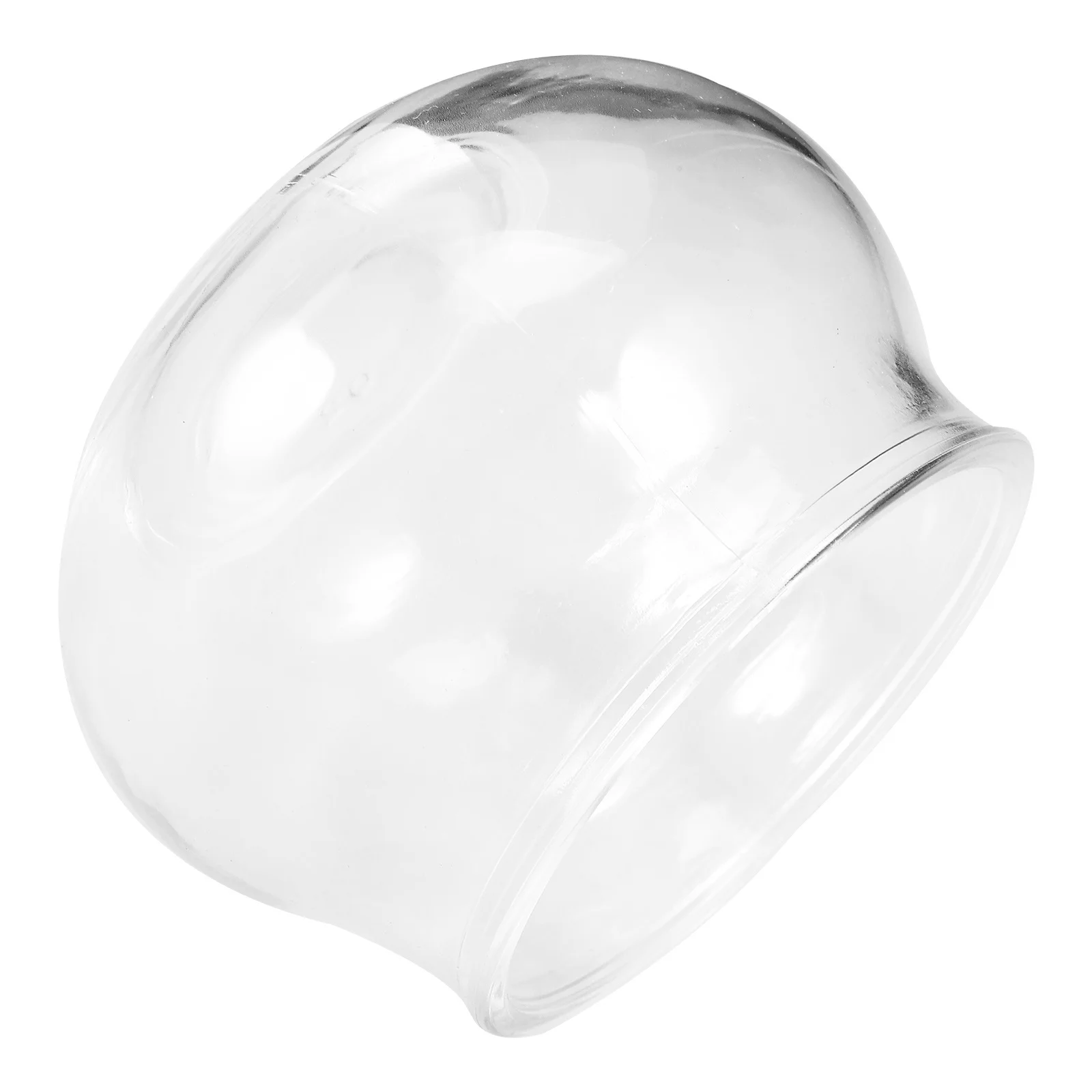 

Glass Cup Tealight Holder Temple Oil Lamp Retro Windproof Design Stable Base for Home Living Room Decor Table