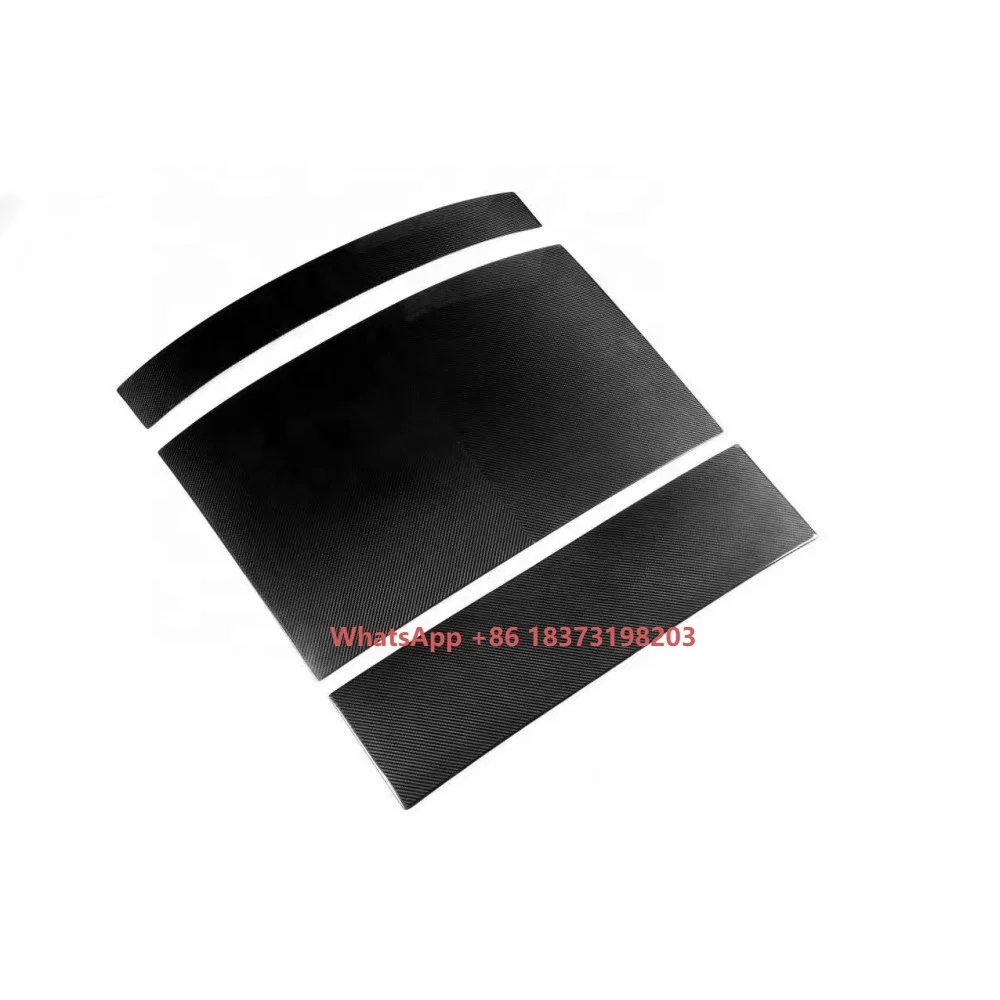 Carbon Fiber Top Roof  Cover Fit For Porsche 911 992 2019-2020 DD Style Kit 3 PCS
