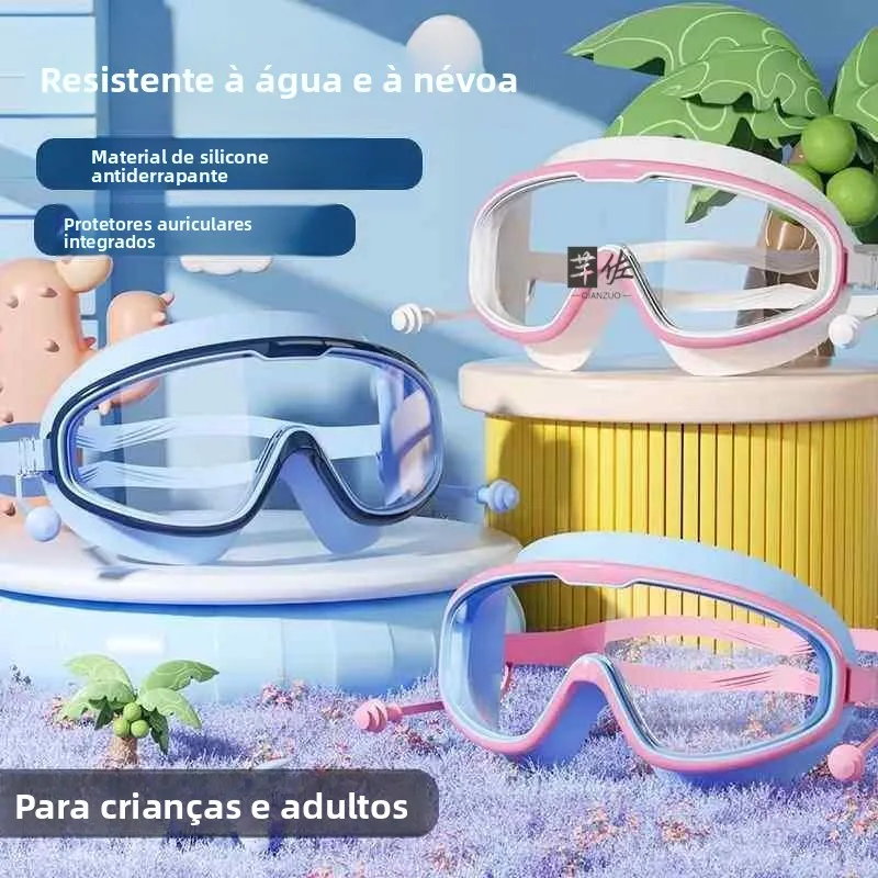 Oculos-de-natacao-para-criancas-oculos-de-mergulho-anti-neblina-a-prova-d'agua-armacao-grande-para-meninos-e-meninas-con
