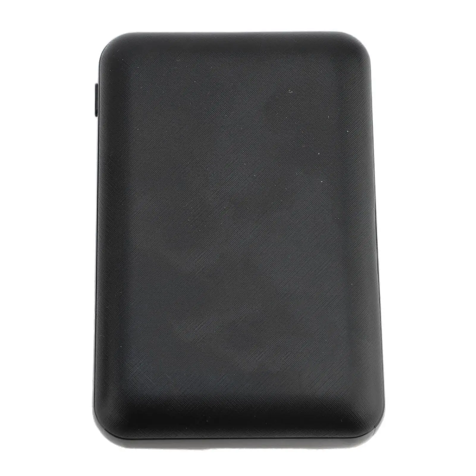 5V 10000mAh Bateria USB Tipo C Power Bank Carregador Portátil para Roupas Aquecidas Preto