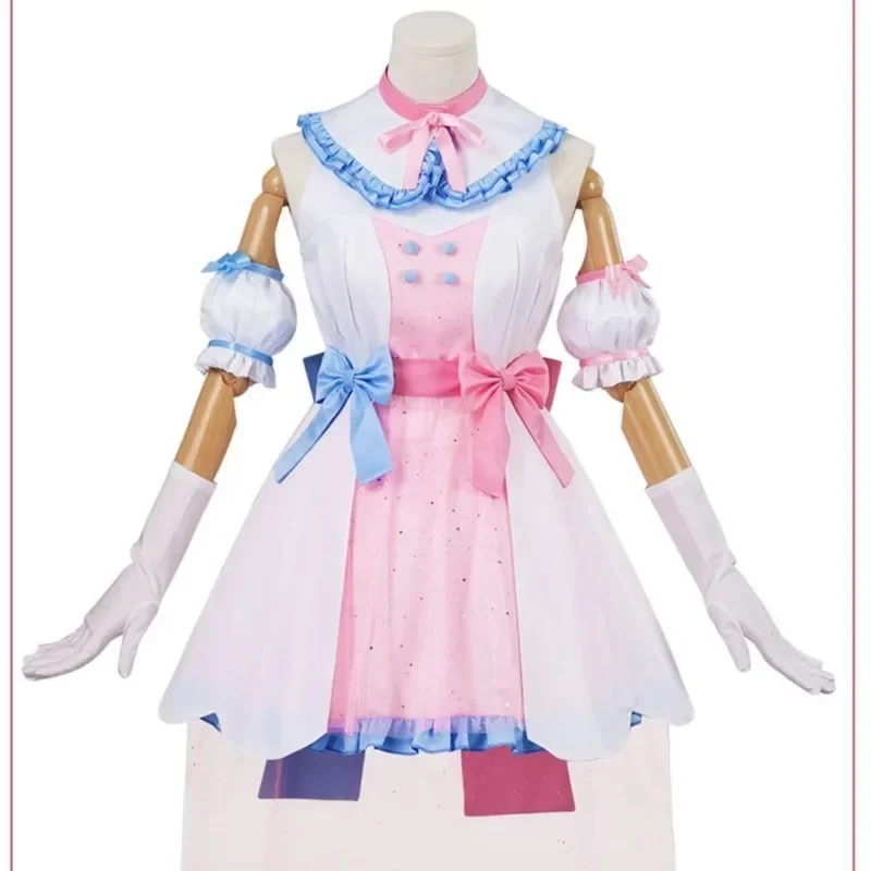 Blue Dress Wig Lolita Skirt Uniform Gloves Hairpin Accessorie LoveLive SuperStar Tiny Stars Liella Shibuya Kanon Cosplay Costume