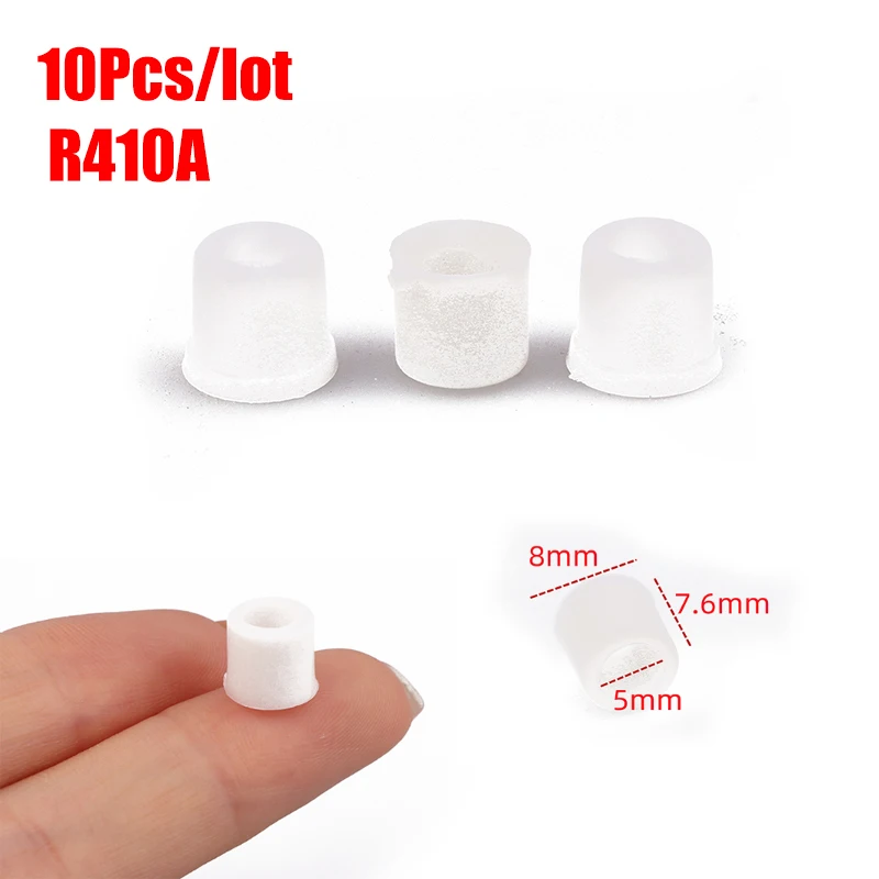 10PCS For Air Conditioner Refrigerator R410A/R22 Refrigerant Filling Tube Plastic Sealing Gasket Valve Pipe Rubber Ring