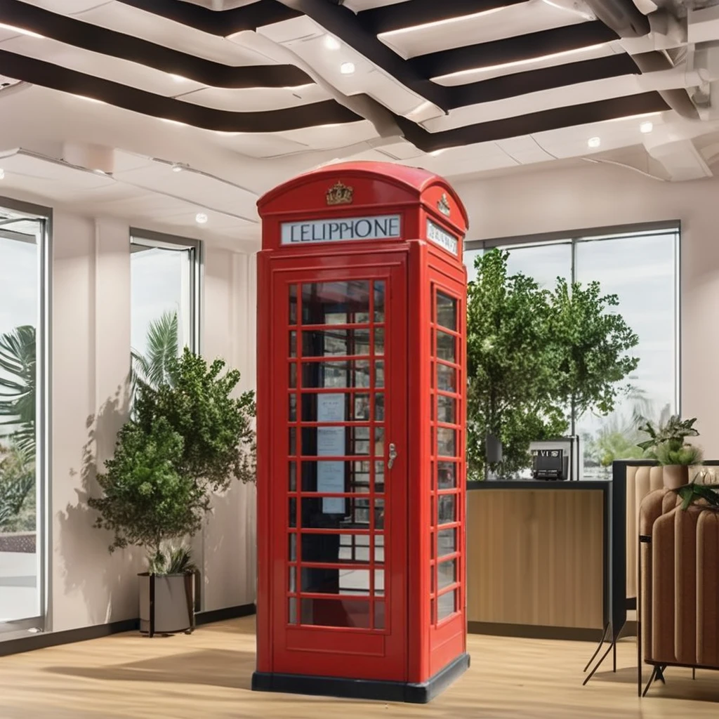 

London Style Red Retro Modern Party Wedding Professionals Telephone Booth Office Pod Phone Booth for Sale with Quick Setup
