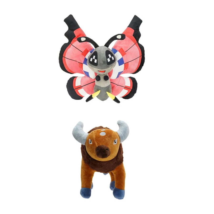 pokemon-novos-animais-de-pelucia-hobby-colecionaveis-brinquedos-criancas-macio-cerca-de-18-cm-bonito-presente-menino-menina-vivillon-tauros-jirachi
