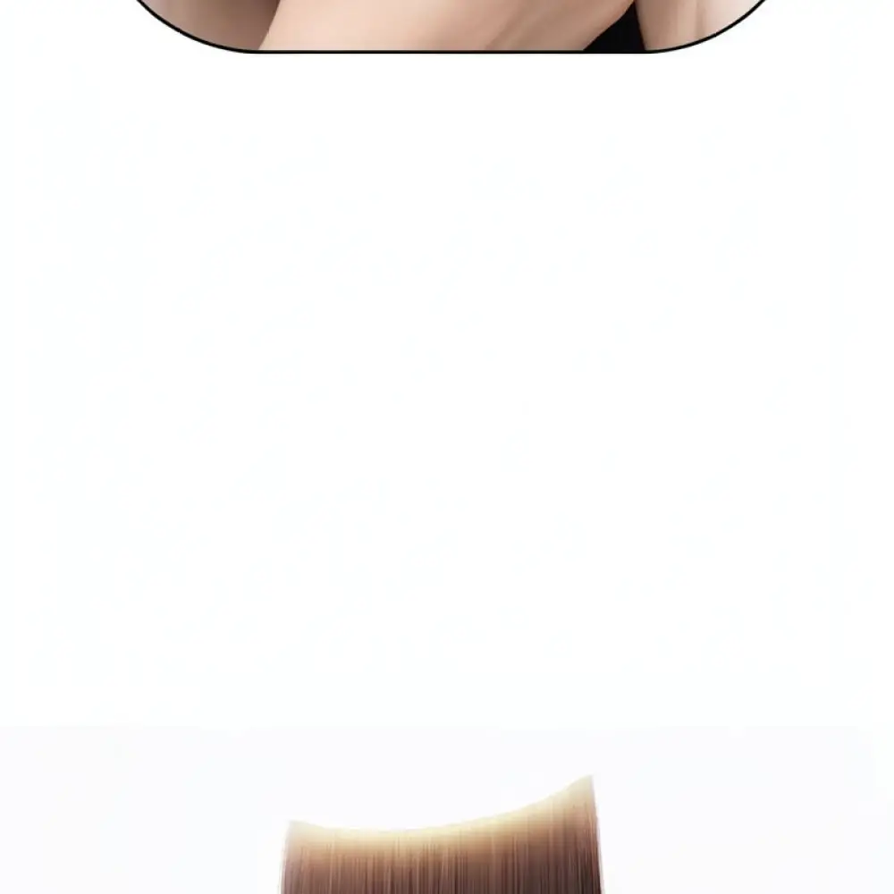 L Shaped Face Foundation Applicator For Lishu Makeup Tool Curved Blade Design High Efficiency Liquid Buffer Brush