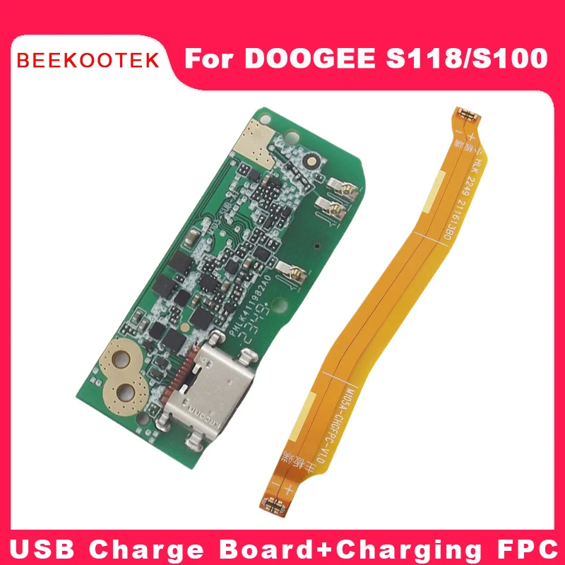 

Новинка, оригинальная USB-плата DOOGEE S118 S100, стандартная USB-зарядка, гибкий кабель FPC для смартфона Doogee S118