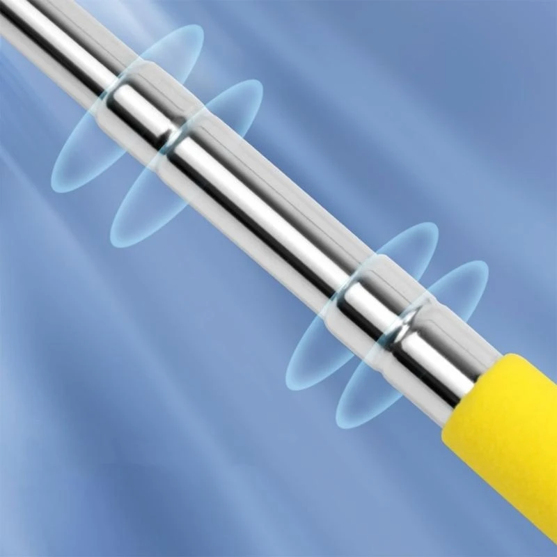 Telescopic Teacher Pointer Stick with Finger Retractable Handy Pointer Stick for Classroom Teaching Lecture