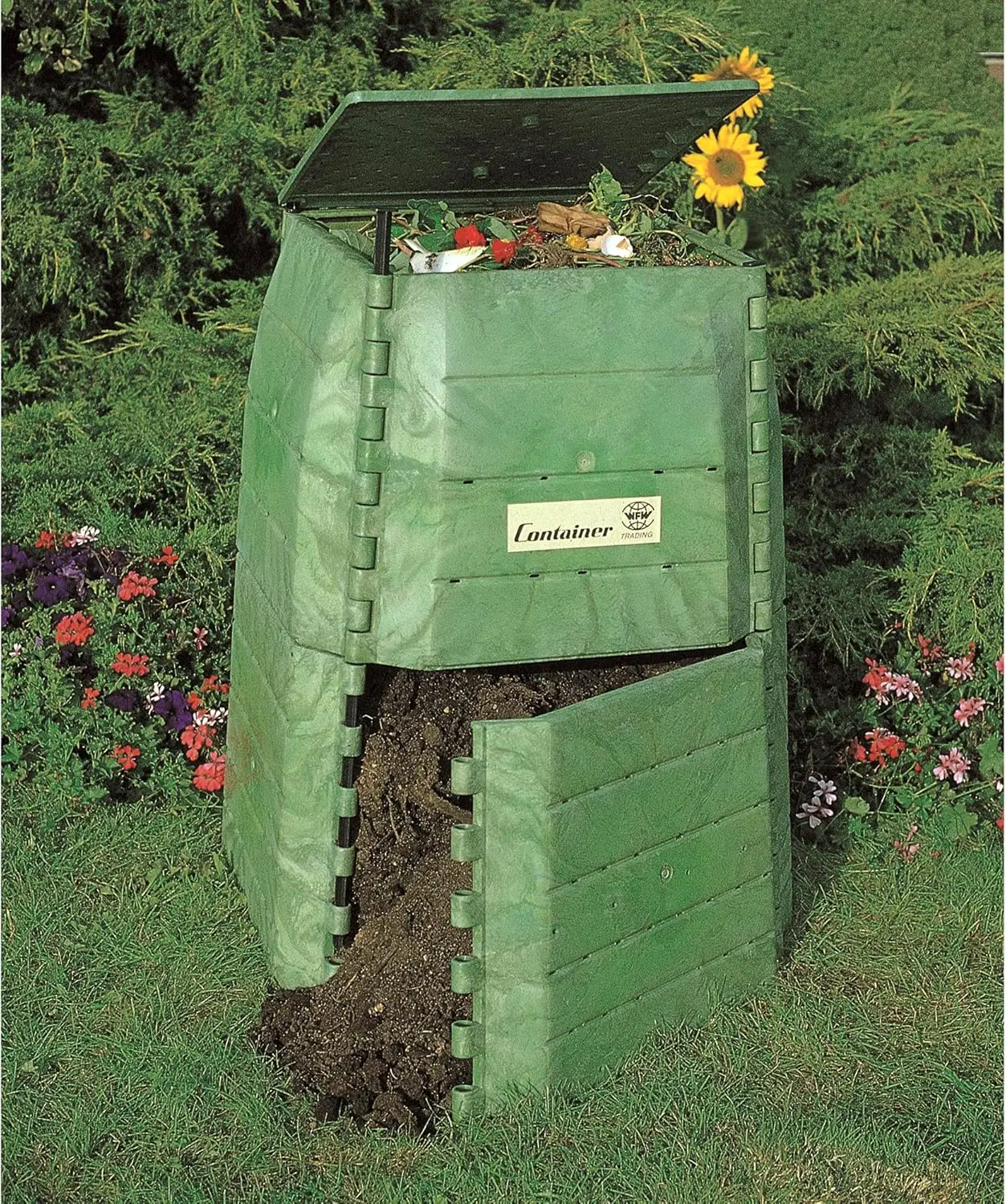 ThermoMade-Abfallbehälter für Küche und Garten aus dickem Kunststoff – Auszeichnung, hergestellt in Österreich