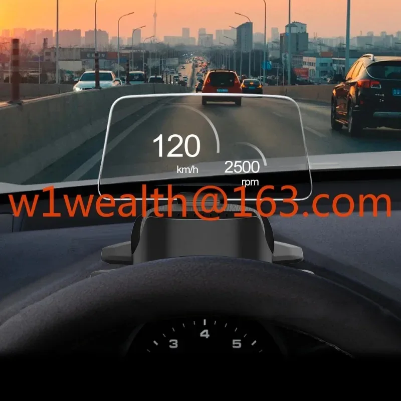 Display HUD Head-up più venduto per auto vivavoce e telecomando