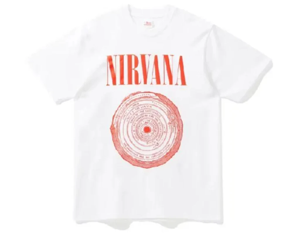 Camiseta Retro Nirvana Vestibule Subpop, Camiseta Grunge Alice In Chains Pearl Jam, Camisetas de Verão para Casais, Streetwear