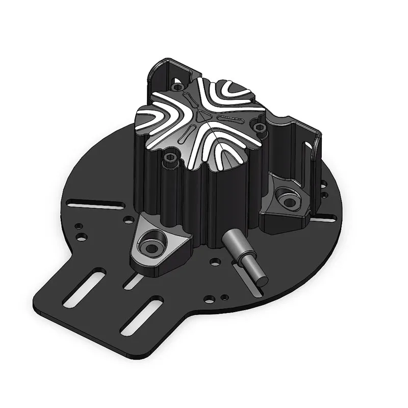 For Low Frequency Vibrator Mounting Plate BassShaker For Gaming Racing Car body Vibration DaytonMount mounting Plate
