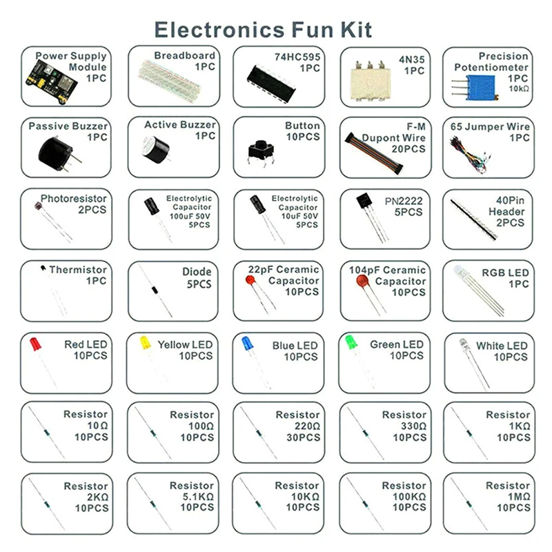 Thumbnail 4 - #32 Best Electronics Components Kits to Buy In 2026