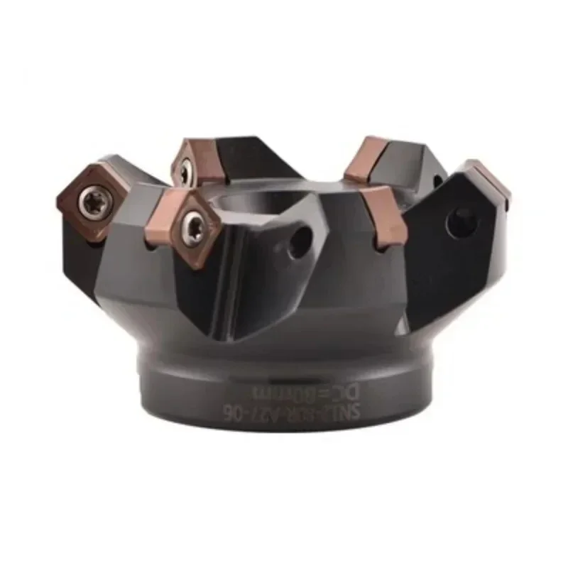 

Double-sided 8 corners cutter Milling Cutter SNMX SNMX1206 50 63 80 100 45 degree CNC Fast Feed Face Milling Plate High Strength