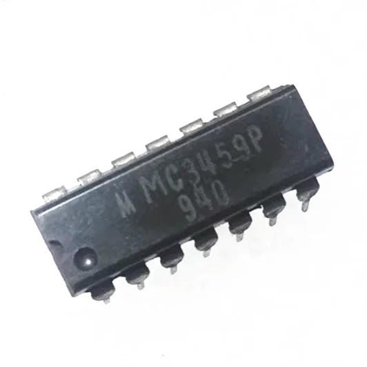 Composants électroniques de circuit intégré de puce IC MC3459P DIP-14, 5 pièces