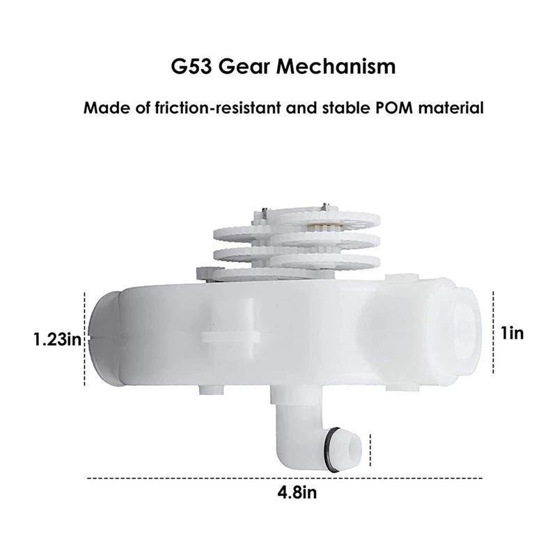 قطع غيار G52 المحسنة لحمام السباحة لخرطوم حمام السباحة البلاستيكي المتوافق مع إعادة تدوير 280 180 3900