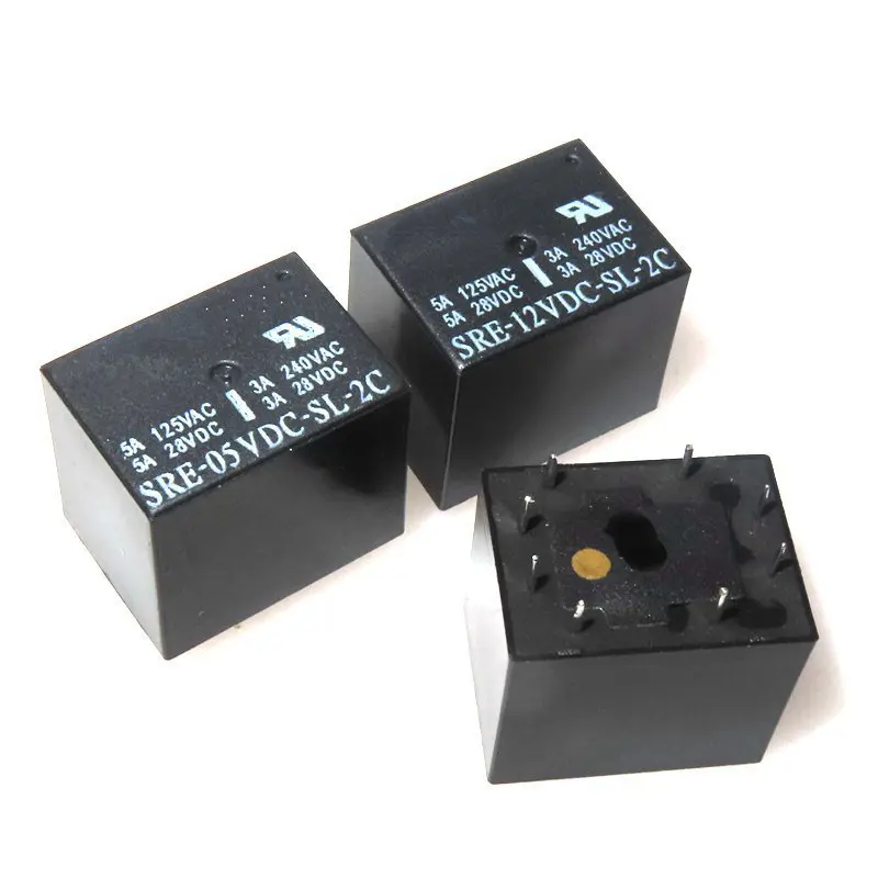 SRE-05V 12V 24VDC-SL-2C 8Foot Composite Relay 8Foot2Group Conversion3A 240V