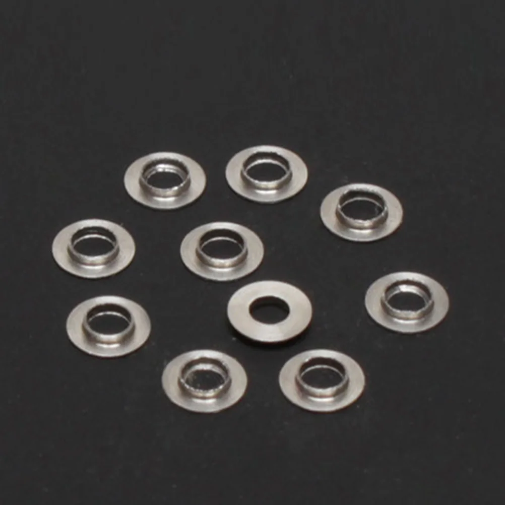 

50 Pcs Glasses Accessories Spacers Convex Gaskets Washers Parts Screwdriver Durable Stainless Steel Fixing