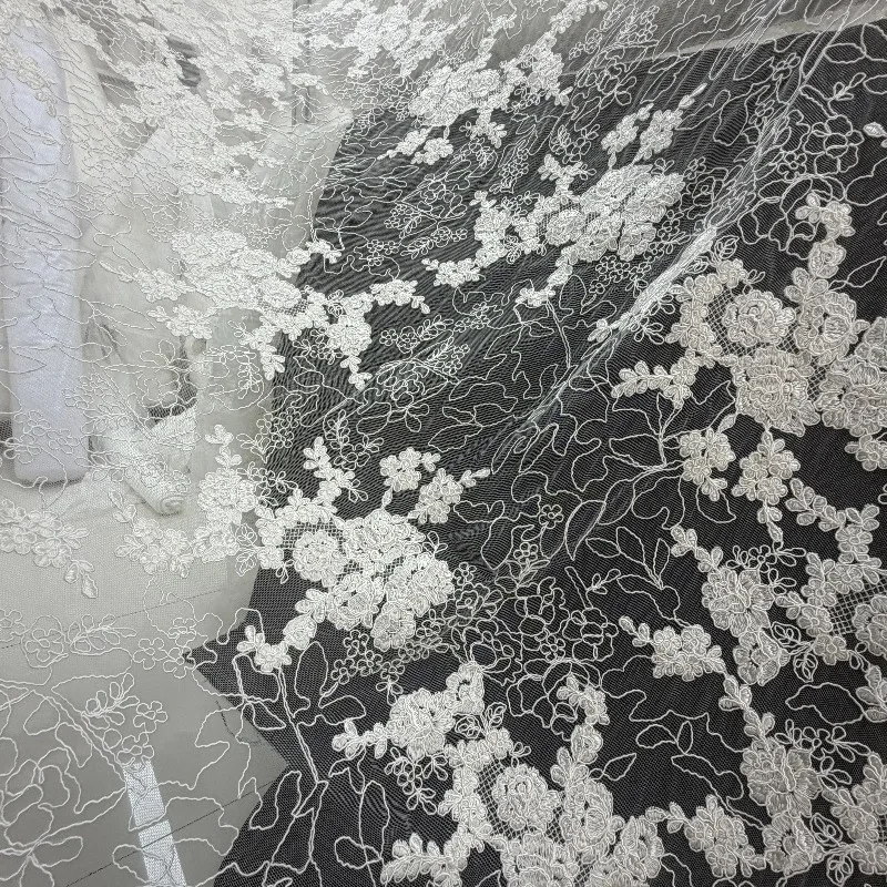 new-designer-crafted-high-end-rose-flower-lace-for-base-layer-premium-lace-fabric-for-luxury-wedding-and-fashion-dresses