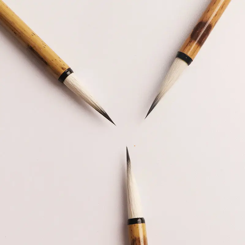 Rabbit Woolen Hair Multiple Hair Brush Chinese Calligraphy Small Regular Script Song's Calligraphy Brush Line Drawing Brush Pen