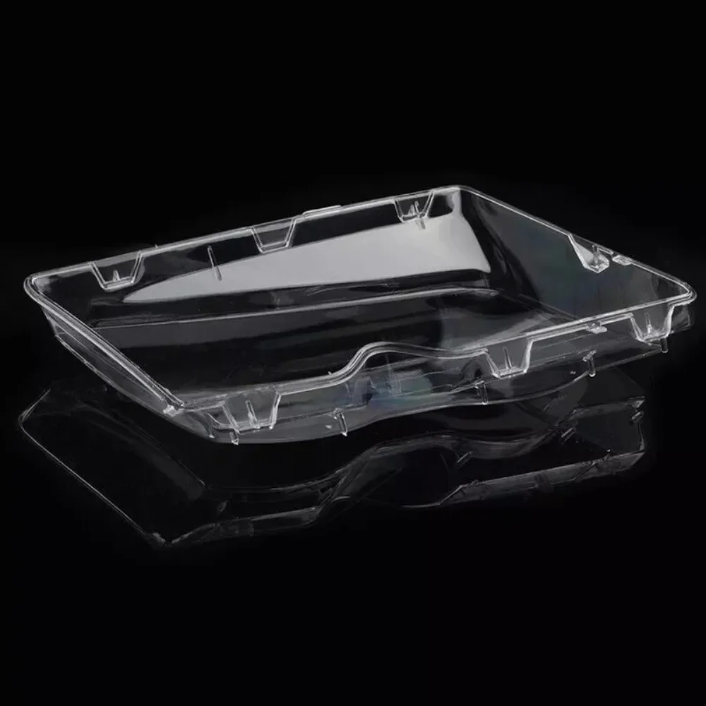 Left Right Car Headlight Cover ABS Lampshade Bright Shell Head Lamp Lens Covers For BMW 3-Series E46 4 Door 1998~2001