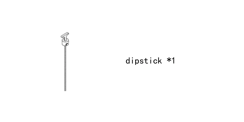 Oil dipstick 4994561 compatible cummins diesel engine