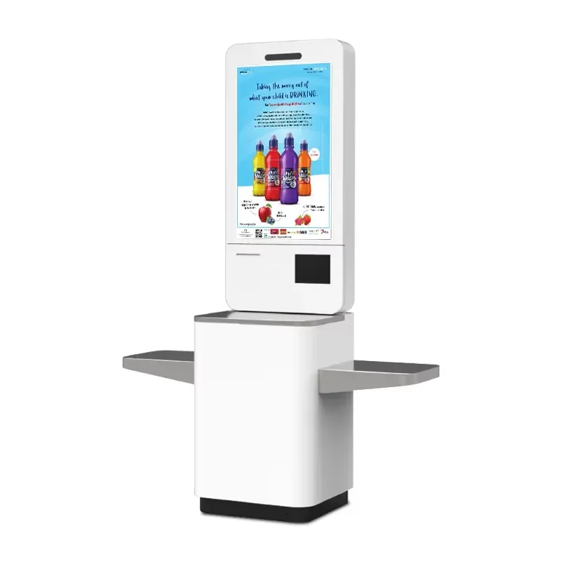 RFID Self Checkout Terminal Electronic Smart Digital Check Out Kiosk Self Service Machine for Restaurant Supermarket Shop