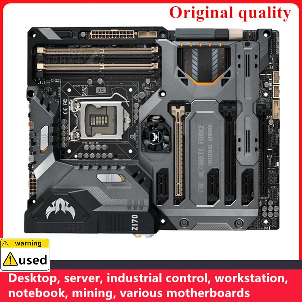 For SABERTOOTH Z170 MARK 1 Motherboards LGA 1151 DDR4 64GB ATX Intel Z170 Overclocking Desktop Mainboard M.2 NVME SATA III