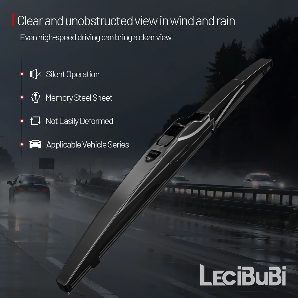 Rear Wiper 14″ For Hyundai Tucson TL Santa Fe CM I40 Estate Accent Verna MC Starex H-1 Windshield Windscreen 1pcs Wiper Blade - view 6